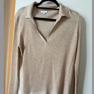 REISS Sweater - oatmeal